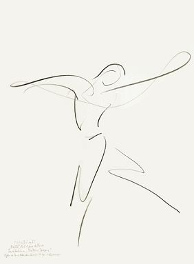 Abstract Dancer Drawing, Dance Tattoo Ideas Dancers, Line Art Dance, Dance Line Art, Uffizi Gallery Florence, Ballet Tattoos, Dancer Tattoo, Art Of Dance, Arte Jazz