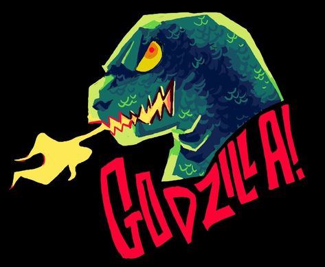 Cartoon Godzilla, Godzilla Tattoo, King Of Monsters, Live Deliciously, Creature Ideas, Mobile Stickers, Godzilla Funny, Game Animation, Box Wine