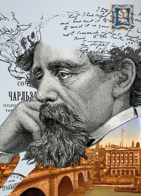 Portrait-collage of Charles Dickens #collage #portrait #CharlesDickens #dickens #диккенс Charles Dickens Portrait, Charles Dickens Illustrations, Charles Dickens Aesthetic, Advertising Inspiration, Charles Dickens Books, Culture Vulture, Victorian Literature, Portrait Collage, Christmas Films