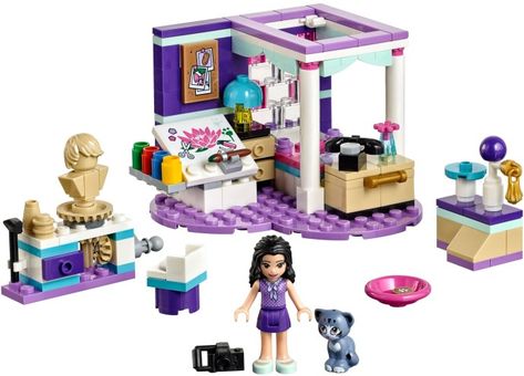 Legos Sets, Deluxe Bedroom, Goat Toys, Lego Bedroom, Lego Designs, Lego Village, Lego Friends Sets, Telephone Retro, Lego Clones