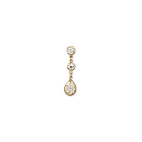 SOPHIA 2 +1 DIAMOND TEARDROP DROP STUD – Jacquie Aiche Finger Bracelets, Teardrop Diamond, Jacquie Aiche, Diamond Choker, Daily Jewelry, Crescent Moon Necklace, Gold Diamond Necklace, Gold Diamond Earrings, Diamond Drops