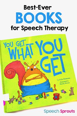 Best-Ever Books for Social Skills: You Get What You Get Books For Speech Therapy, Speech And Language Activities, Social Skills Lessons, Preschool Speech Therapy, Speech Language Activities, Social Skills Groups, Slp Activities, Social Skills Activities, Teaching Social Skills