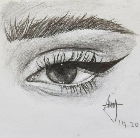 Doodle Artist, Illustration Pencil, Eye Sketch, Sketch Paper, Colorful Illustration, Sketches Tutorial, Creative Artwork, Realistic Art, Paint Painting