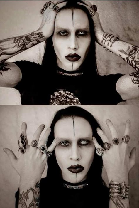 Marylin Manson Outfits, Marilyn Manson Aesthetic, Marilyn Manson Fashion, Marilyn Manson Makeup, Marilyn Manson Tattoo, Dark Love, Concert Looks, Heavy Metal Music, Model Inspo