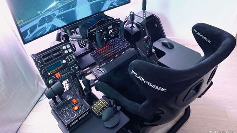 Hotas Setup, Flight Simulator Setup, Pc Setup Gaming, Simulator Setup, Holiday Destinations In India, Flight Simulator Cockpit, Gaming Lounge, Best Gaming Setup, Microsoft Flight Simulator