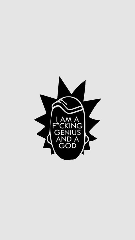 《Rick and Morty / Rick Sanchez》 Rick Sanchez Wallpaper, Rick Quotes, Rick Sanchez Quotes, Morty Quotes, Rick And Morty Tattoo, Rick And Morty Image, Rick And Morty Quotes, Rick And Morty Drawing, Rick I Morty