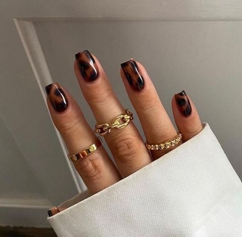 September Nails, Anna Grace, Casual Nails, Leopard Nails, Nagel Inspo, Nail Nail, Cat Kuku, Fire Nails, Funky Nails