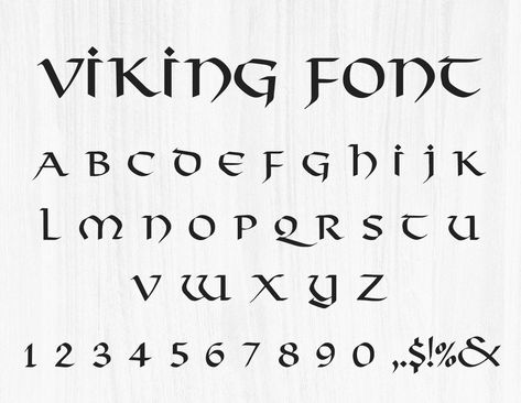 Download free Viking font TTF in a variety of styles. Nordic, Celtic, Norwegian font is perfect for creating unique designs, logos, posters, and other#letteringlove #fontfrenzy #typographytrends #handwrittenhues #fontobsessed Celtic Lettering Tattoo, Fantasy Handwriting Font, Medevil Fonts, Dnd Font, Nordic Lettering, Cool Alphabet Fonts, Viking Lettering, Nordic Typography, Scandinavian Font