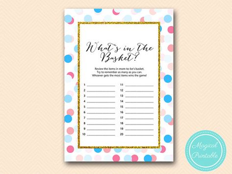 Chocolate Bar Guessing Game, Baby Shower Songs, Baby Animal Names, Gender Reveal Games, Baby Shower Blue, Gender Reveal Themes, Baby Shower Items, Baby Word Scramble, Baby Songs