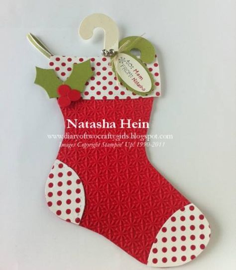 stocking gift card holder Card Holder Tutorial, Card Holder Template, Gift Card Holder Template, Card Holder Diy, Gift Card Holder Diy, Xmas Tags, Gift Cards Money, Christmas Stocking Gifts, Christmas Gift Card Holders