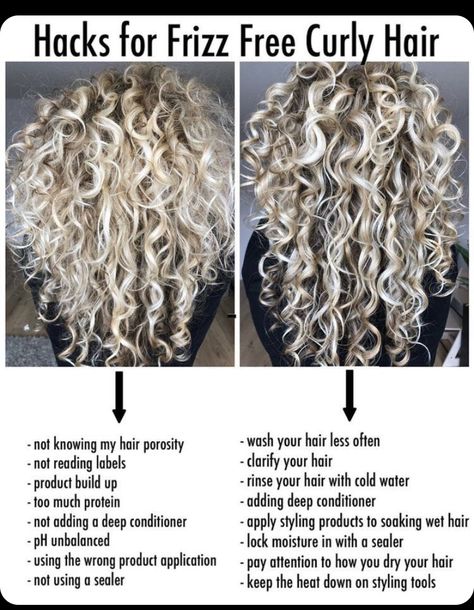 Frizz Free Curly Hair, Long Natural Curly Hair, Frizzy Curly Hair, Biracial Hair, Curly Hair Problems, Big Curly Hair, Colored Curly Hair, Healthy Hair Tips, Curly Hair Routine