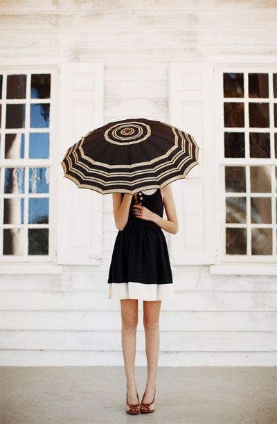 (by ruche) Holding An Umbrella, Cute Umbrellas, Bloc Party, White Umbrella, Under My Umbrella, Summer Lookbook, Victoria Secrets, Southern Belle, Looks Chic