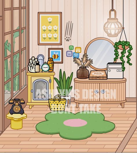 Toca Boca Room Ideas Bonsai Building, Bonsai Building Toca Boca, Trippy Wallpaper, Toca Life, Room Ideas, House Ideas, Building, Quick Saves