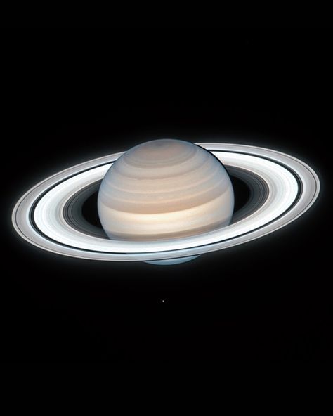 NASA on Instagram: “Saturn is truly the lord of the rings 💍  See the ringed planet in the latest snapshot from @nasahubble , taken on July 4, 2020, when the…” Ringed Planet, Planet Pictures, Saturn Planet, Space Icons, Space Aesthetic, Planet Saturn, Astronomy Lover, Planets And Moons, Space Artwork