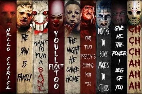 Horror Villians, Horror Tumbler, Whatsapp Wallpapers Hd, Horror Cartoon, Scary Movie Characters, Horror Movie Icons, Horror Artwork, Horror Posters, Horror Movie Art