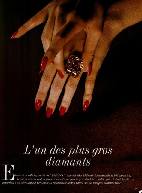 1978 | Meanredz | Flickr Red Nail, Red Aesthetic, Aesthetic Vintage, Cherry Red, Red Lips, Red Nails, A Black, Nail Inspo, Class Ring