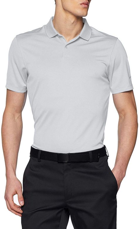 PRICES MAY VARY. COMFORTABLE FIT & FEEL: Nike Dry Victory Men's Golf Shirt provides the comfortable feel of double-knit fabric and the sweat-wicking power of Dri-FIT technology to help you stay dry. GOLF POLO: The men's shirt features a ribbed collar designed to prevent curling and back neck tape that moves smoothly against your skin. The 2-button placket provides a customizable fit. DRI-FIT TECHNOLOGY: Nike Dry fabric moves sweat from your skin for quicker evaporation, and a comfortable feel. N Nike Polo Shirts, T Shirt Company, Nike Polo, Polo Golf, Collar Designs, Nike Store, Mens Golf, Golf Shirt, Nike Shirts