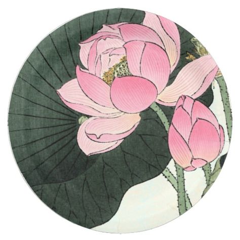 Japanese Lotus Flower, Japanese Lotus, Lotus Flower Art, Blooming Lotus, Art Japan, Ohara Koson, Japanese Print, Pink Lotus, Lotus Flowers