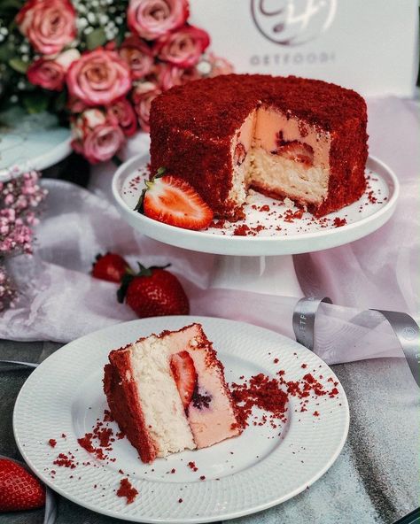 Strawberry Hokkaido Double Cheesecake Cheesecake, Cake