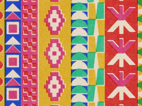 Mexican Color Palette, Mexican Patterns, Mexican Graphic Design, Latin Art, Motif Jungle, Mexican Pattern, Mexico Design, Graphic Poster Art, Brand Color Palette