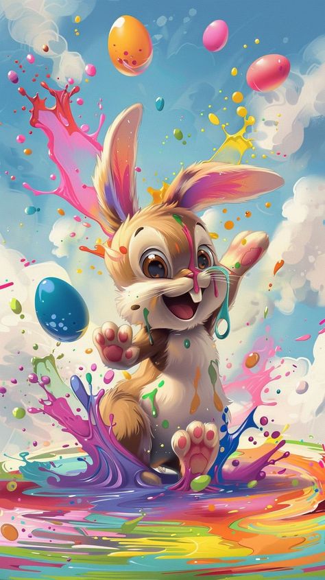 Looking for a cute and modern phone wallpaper? Check out this Contemporary Bunny design! 🐰 #phonebackground #bunny #wallpaper #digitalart Easter Wallpaper Iphone Aesthetic, Modern Phone Wallpaper, Easter Phone Wallpaper, Cute Pics For Dp, Spring Landscapes, Cute Animals Pictures, Easter Bunny Pictures, Happy Easter Quotes, Funny Easter Bunny