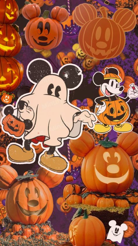 #mickeymouse #mickeypumpkin #mickeyhalloween #disneywallpaper Disney Halloween Wallpaper, Halloween Wallpaper Backgrounds, Mickey Pumpkin, Mickey Halloween, Disney Background, Mickey Mouse Wallpaper, Halloween Wallpaper Iphone, Disney Halloween, Halloween Wallpaper