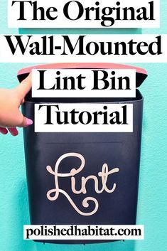 Polished Habitat, Lint Bin, Laundry Room Shelves, Laundry Closet, Laundry Room Diy, Easy Entertaining, Laundry Mud Room, Laundry Storage, Laundry Room Makeover