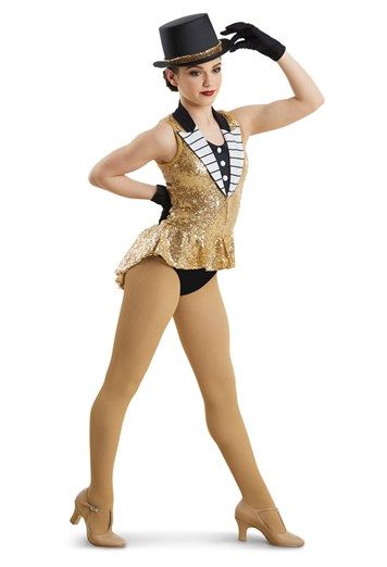 Stripe Suit with Top Hat Character | Weissman® Dance Custome, Jazz Dance Poses, Dance Costumes Tap, Dance 2023, Stripe Suit, Short Gloves, Jazz Costumes, Jazz Dance Costumes, Dance Recital