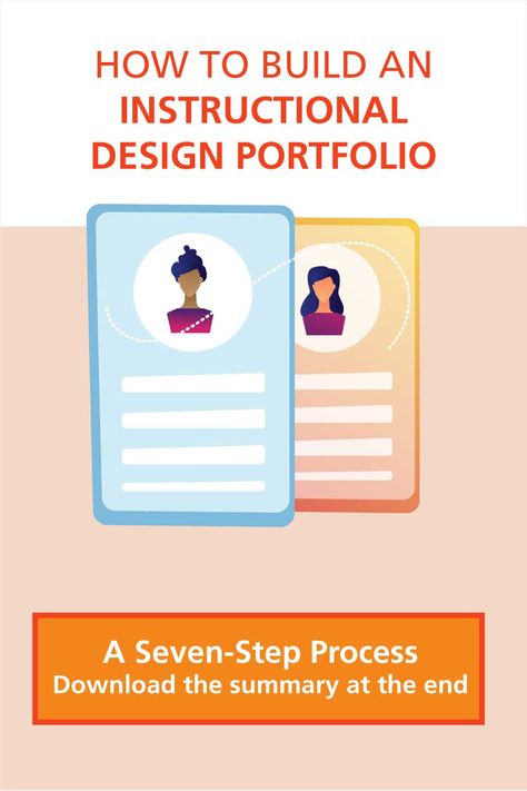 How to Build an Instructional Design Portfolio Instructional Design Portfolio, Ui Portfolio, Elearning Design, Train The Trainer, Interactive Multimedia, Company Portfolio, Curriculum Design, Design Management, Design Career