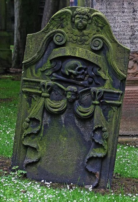 Old Headstone Graveyard Art, Cemetery Statues, St Cuthbert, Grave Stones, Cemetery Headstones, Grave Yard, Halloween Graveyard, Halloween Tombstones, Quiet Beauty