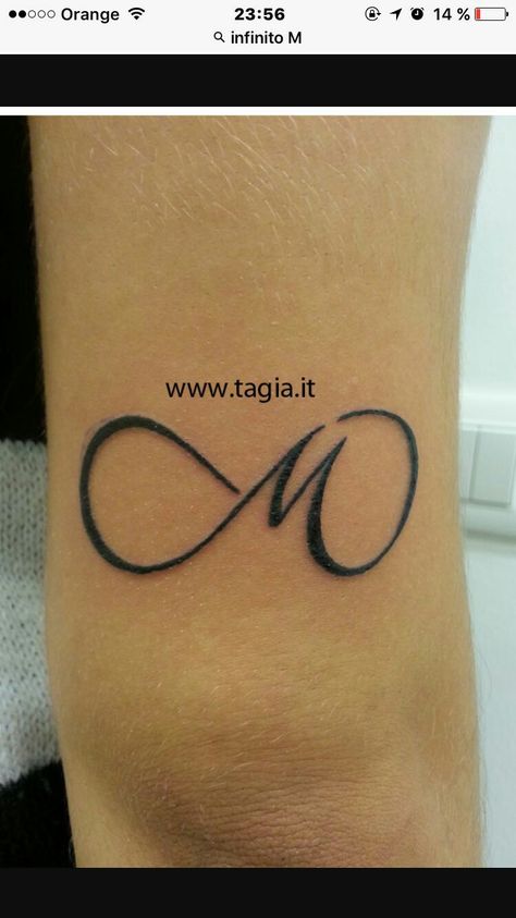 Letter M Tattoos, J Tattoo, Cowgirl Tattoos, M Tattoos, Cool Wrist Tattoos, The Letter M, Monogram Tattoo, Infinity Tattoos, Initial Tattoo