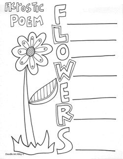 several cute acrostic poem templates  {www.cityoflafayette.com/ReadingBuddies} Acrostic Poem Examples, Classroom Doodles, Elementary Poetry, Poetry Writing Activities, Acrostic Poem Template, Poetry Worksheets, Poem Template, Poetry Activities, Childrens Poetry