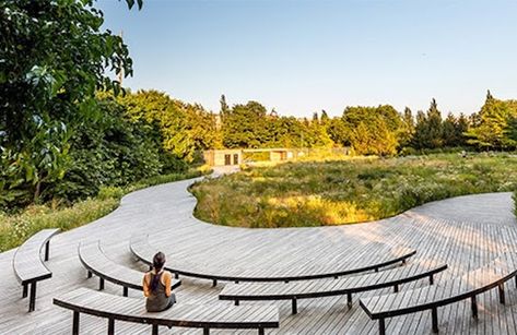 ASLA Now Accepting Entries For Landscape Architecture Awards:   Do you have a landscape architecture design you’re… @TurfMagazine #Turf Cemetery Landscape, Brooklyn Navy Yard, Sacred Groves, Public Space Design, Public Architecture, Architecture Awards, Nature Center, Urban Environment, Community Gardening