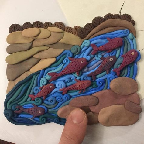 Plasticine Art For Kids, Plasticine Art, Plasticine Clay, Indigenous Studies, Kids Clay, Plaster Sculpture, Kids Artwork, School Art Projects, Clay Art Projects