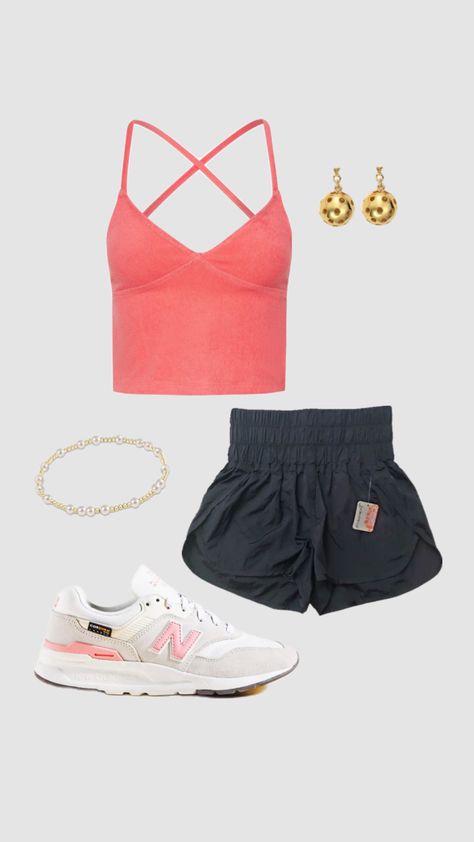 Cute Running Outfit, Cute Athletic Outfits, Recruitment Outfits, Preppy Summer Outfits, Fitness Wear Outfits, Shoes Outfit Fashion, Casual Preppy Outfits, Outfit Inspo Casual, Trendy Outfits For Teens