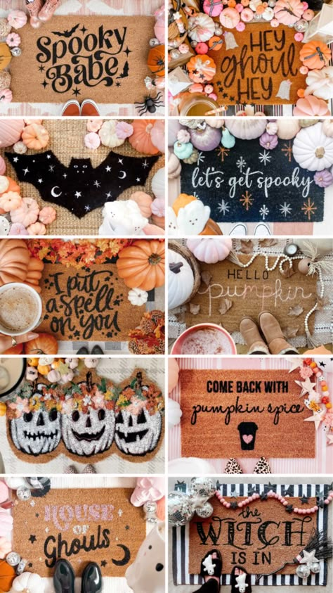 Black And Rust Bedroom, Rust Bedroom, Neutral Halloween Decor, Indoor Halloween Decor Ideas, Tattoo Ideas Halloween, Aesthetic Halloween Nails, Space Halloween, Diy Halloween Home Decor, Pink Halloween Decor