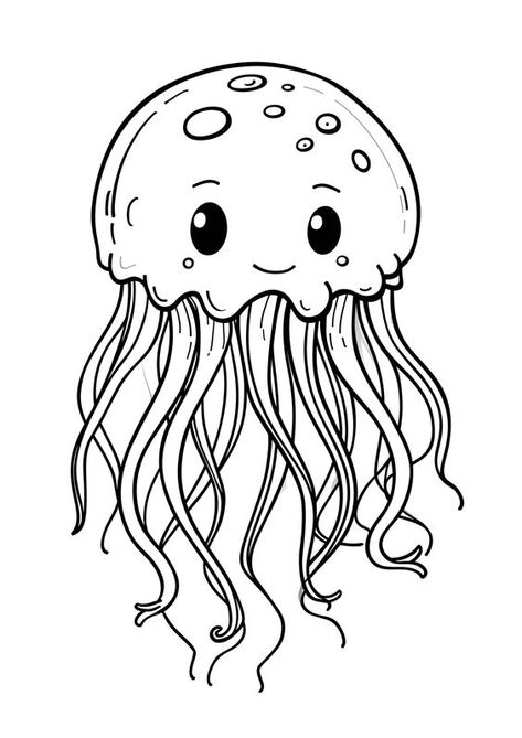 Kawaii Coloring Pages Free Printable for Kids & Adults Coloring pages #coloringpages Coloring books #coloringbooks Coloring pages for kids #coloringpagesforkids Coloring pages for kids animals #coloringpagesforkidsanimals 2.95 Kawaii Coloring Pages Free Printable, Jellyfish Clipart, Kawaii Coloring Pages, Ocean Clipart, Anna Und Elsa, Fish Coloring Page, Adults Coloring, Farm Animal Coloring Pages, Kids Animals