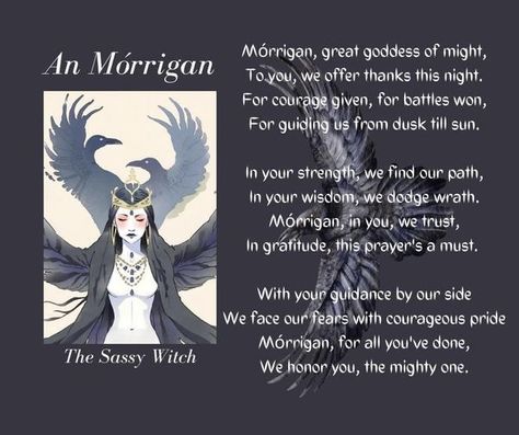 Morrigan Altar Ideas, Morrigan Symbol, Morrigan Altar, Enchantress Aesthetic, Morrigan Aesthetic, Morrigan Goddess, Goddess Morrigan, Irish Goddess, The Morrigan