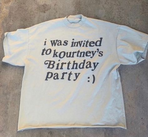 Super Rich Kids, Fashion Shirts, Birthday Party Shirt, Birthday Tshirts, Birth Chart, Custom Birthday, Sweet Life, Party Shirts, Fast Fashion