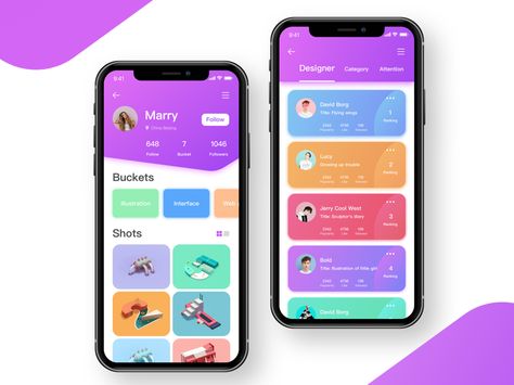 IphoneX-Personal，Designer ranking by JPstyle - Dribbble Application Ui Design, Ui Ux 디자인, App Design Layout, Android App Design, Ios App Design, Mobile Application Design, Android Design, Mobile App Design Inspiration, App Interface Design