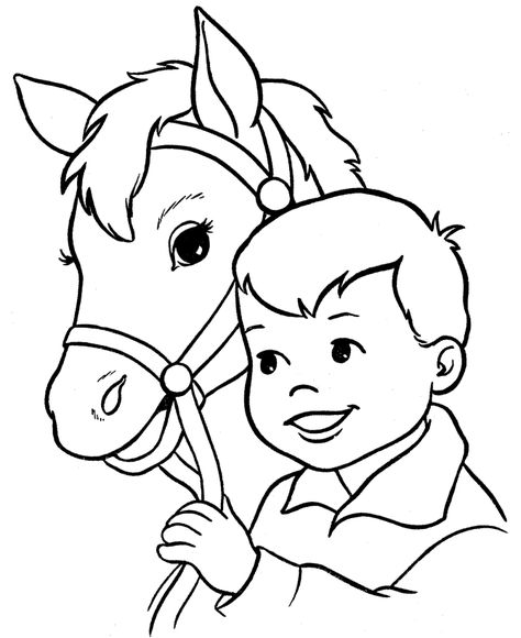 Farm Animal Coloring Pages, Horse Camp, Horse Coloring Pages, Free Coloring Sheets, Baby Horses, Kids Coloring Pages, Coloring Pages For Girls, Animal Coloring, Outline Drawings