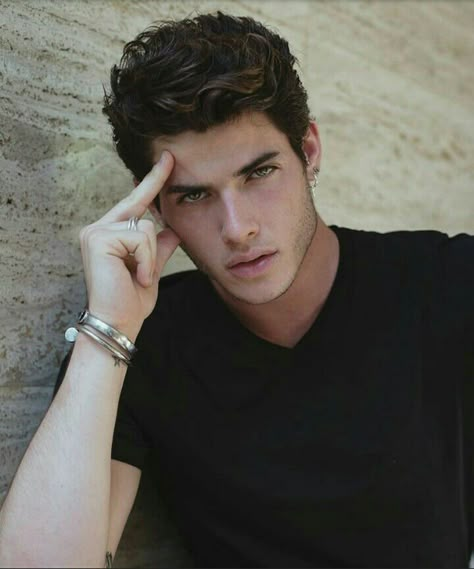 Dark Hair Man, Greg Sulkin, Book Wardrobe, Amo Jones, Man With Black Hair, Dark Haired Men, Gentleman Aesthetic, Portrait Photography Men, Guy Best Friends