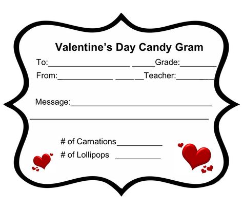 Valentine Candy Gram Fundraiser Halloween Candy Grams, Valentine Grams, Valentine Candy Grams, Shape Coloring Pages, Pen Toppers, Candy Grams, What Is Halloween, Word Searches, Tags Printable