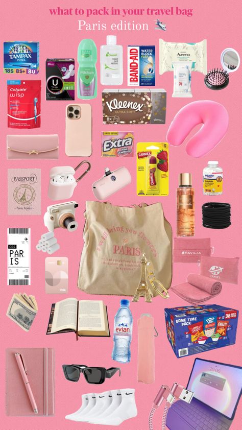 Created by anna_luhvxx on Shuffles Paris Packing List, French Trip, Paris Packing, Road Trip Kit, Lilly Pulitzer Outfits, Everyday Bag Essentials, Travel Packing Checklist, Best Friend Quiz, Packing Essentials