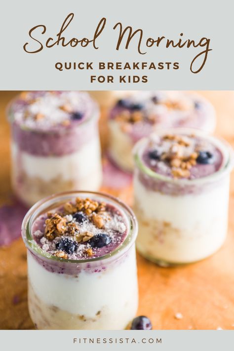 Sharing some quick and healthy breakfast ideas for the kids! Check out the full post here. Quick Breakfasts, Hello How Are You, School Breakfast, School Morning, Breakfast Prep, Peanut Butter Honey, Primal Kitchen, Pumpkin Oatmeal, Please Please Please