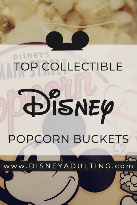 Disney Popcorn Buckets for Collectors | We scoured collections of Disney popcorn buckets across the globe and came up with this list of our top ten Disney Popcorn Buckets for collectors. Disney Popcorn Buckets Display Ideas, Disney Popcorn, Disney Popcorn Bucket, Popcorn Buckets, Popcorn Bucket, Disney Collector, Disney Hotels, Disney Tips, Disney Life