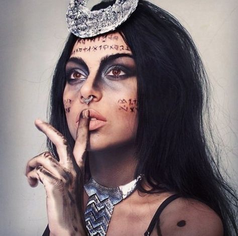 Enchantress Makeup, Enchantress Costume, Geek Costume, Headpiece Diy, Witch Makeup, Make Up Inspo, Fx Makeup, Halloween 2023, Halloween Make Up