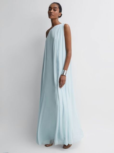 Reiss Green Charly One Shoulder … curated on LTK Intimate Events, One Shoulder Maxi Dress, Maxi Dress Online, Fashion Help, Model Dress, 404 Page Not Found, Wedding Season, Summer Style, Sale Items