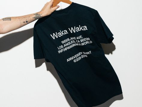 T-shirt Photography, Waka Waka, Tshirt Photography, Visual Journal, 10 Year Anniversary, Minimal Web Design, Clothing Photography, Mouthwash, North East