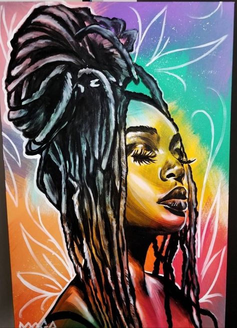 Rasta Artwork, Rasta Art, African Paintings, Black Art Painting, Afrocentric Art, Desenho Tattoo, Black Love Art, Wow Art, Afro Art